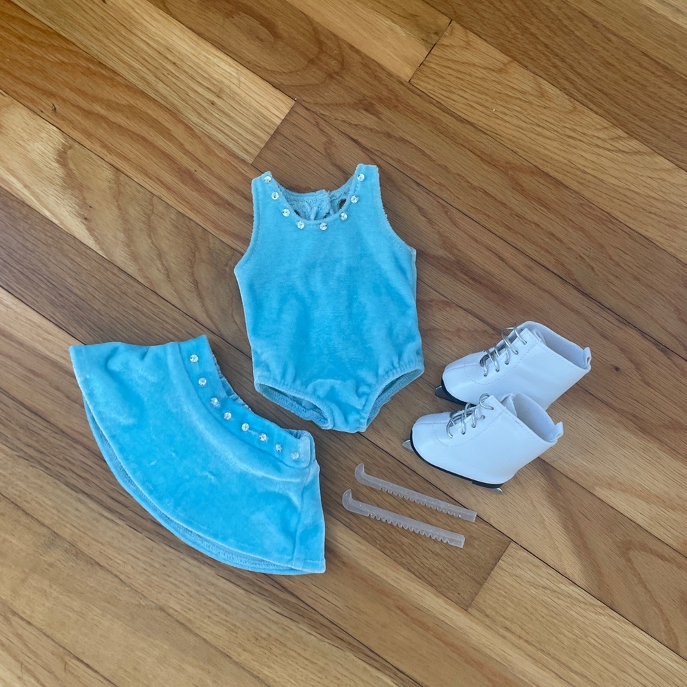 American girl ice skating outfit